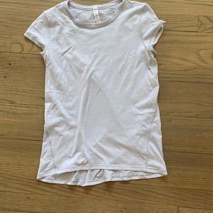 light purple lululemon top, size 4